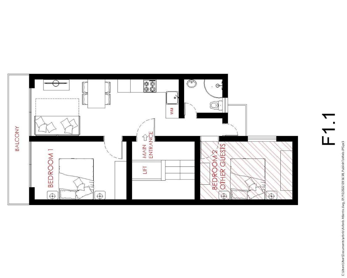 F1 1 Lovely Room, Bathroom And Living Shared San Giuliano Esterno foto